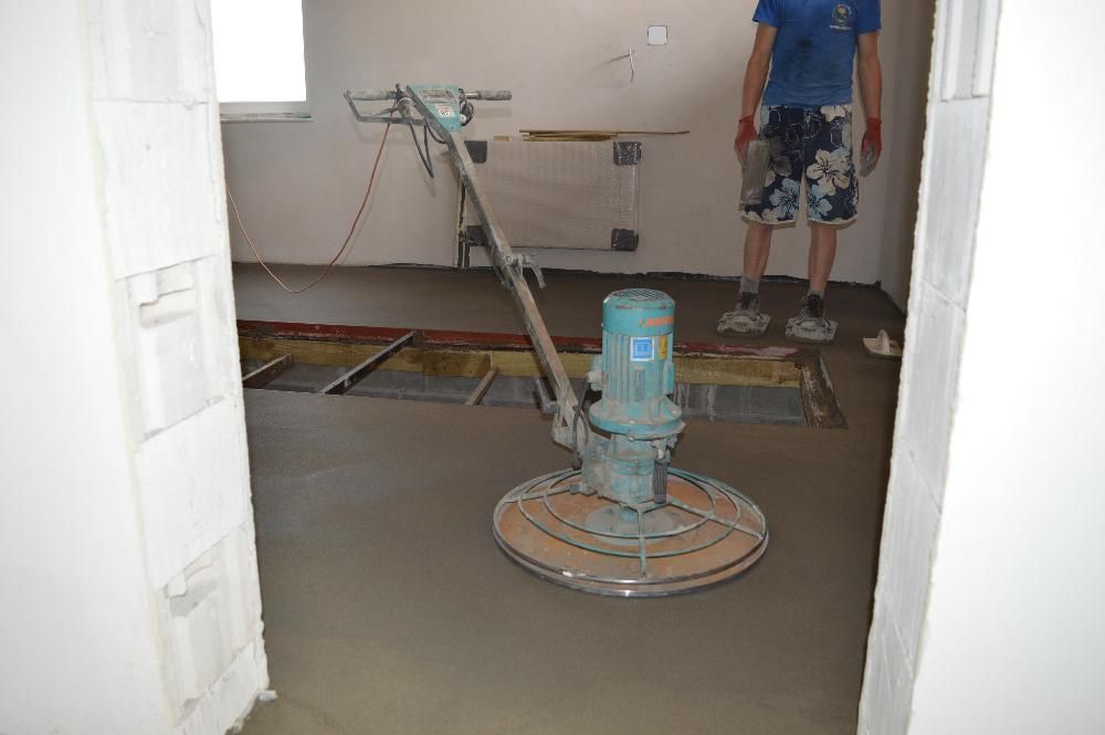 Posadzki Betonowe Mixokret zacierane maszynowo