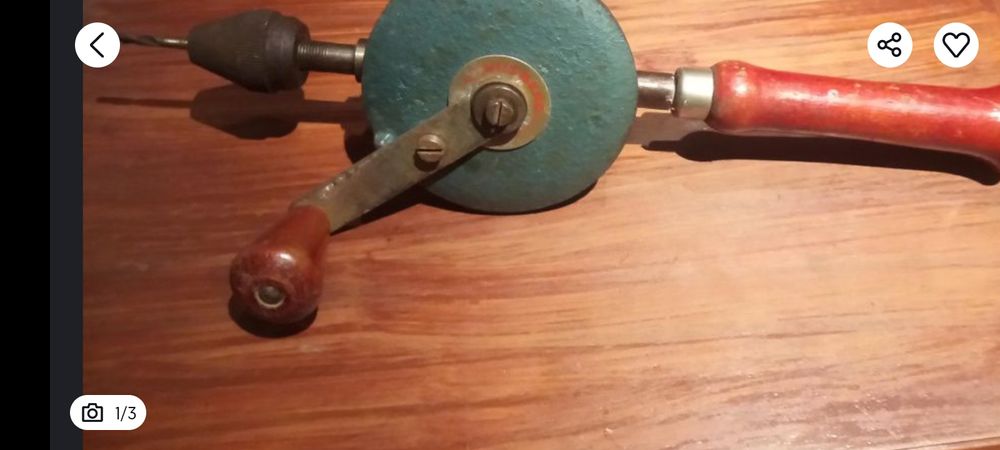 Berbequins vintage ótimo estado