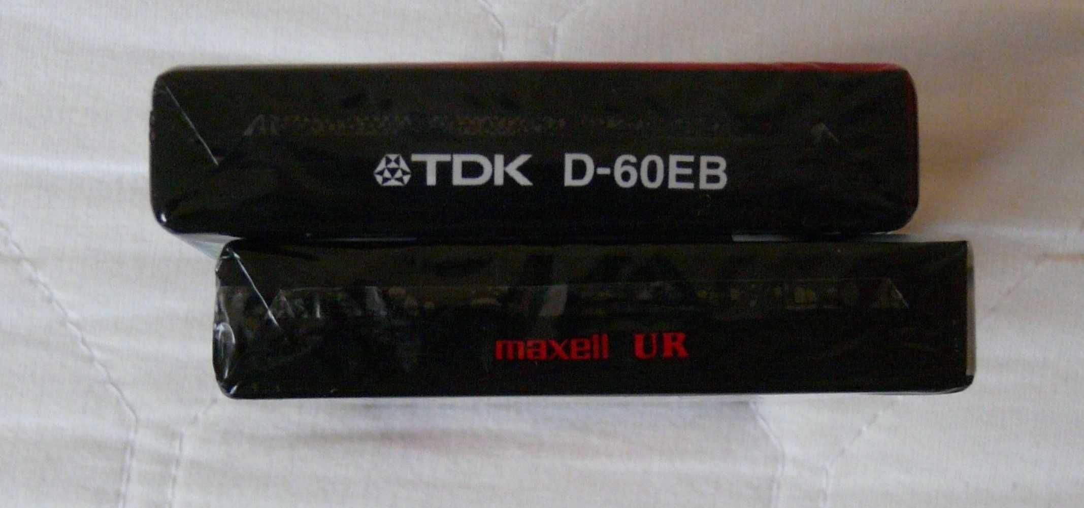 Раритетные коллекционные аудиокассеты TDK 60 и Maxcell 90
