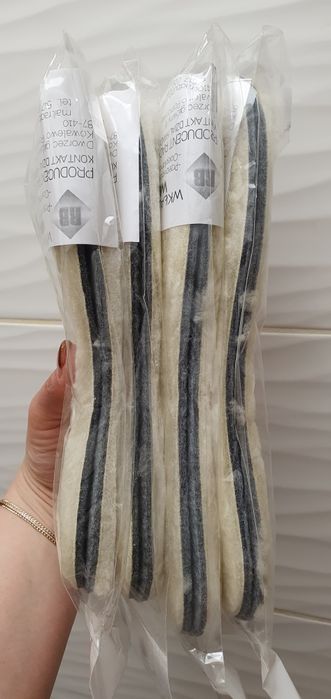 4x wkładki do butów owcza wełna filc wełniane