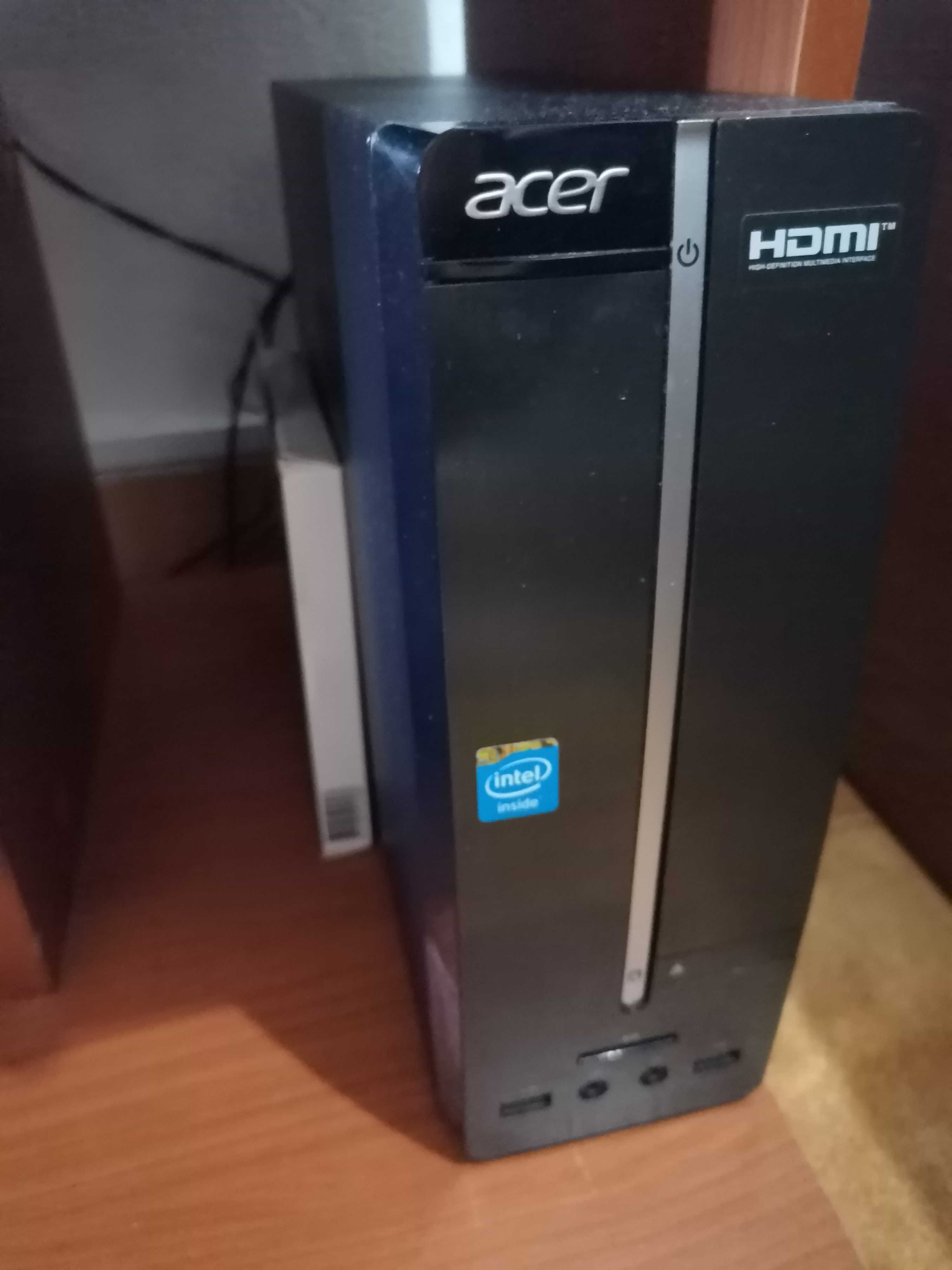 Computador Acer + ecrã Samsung