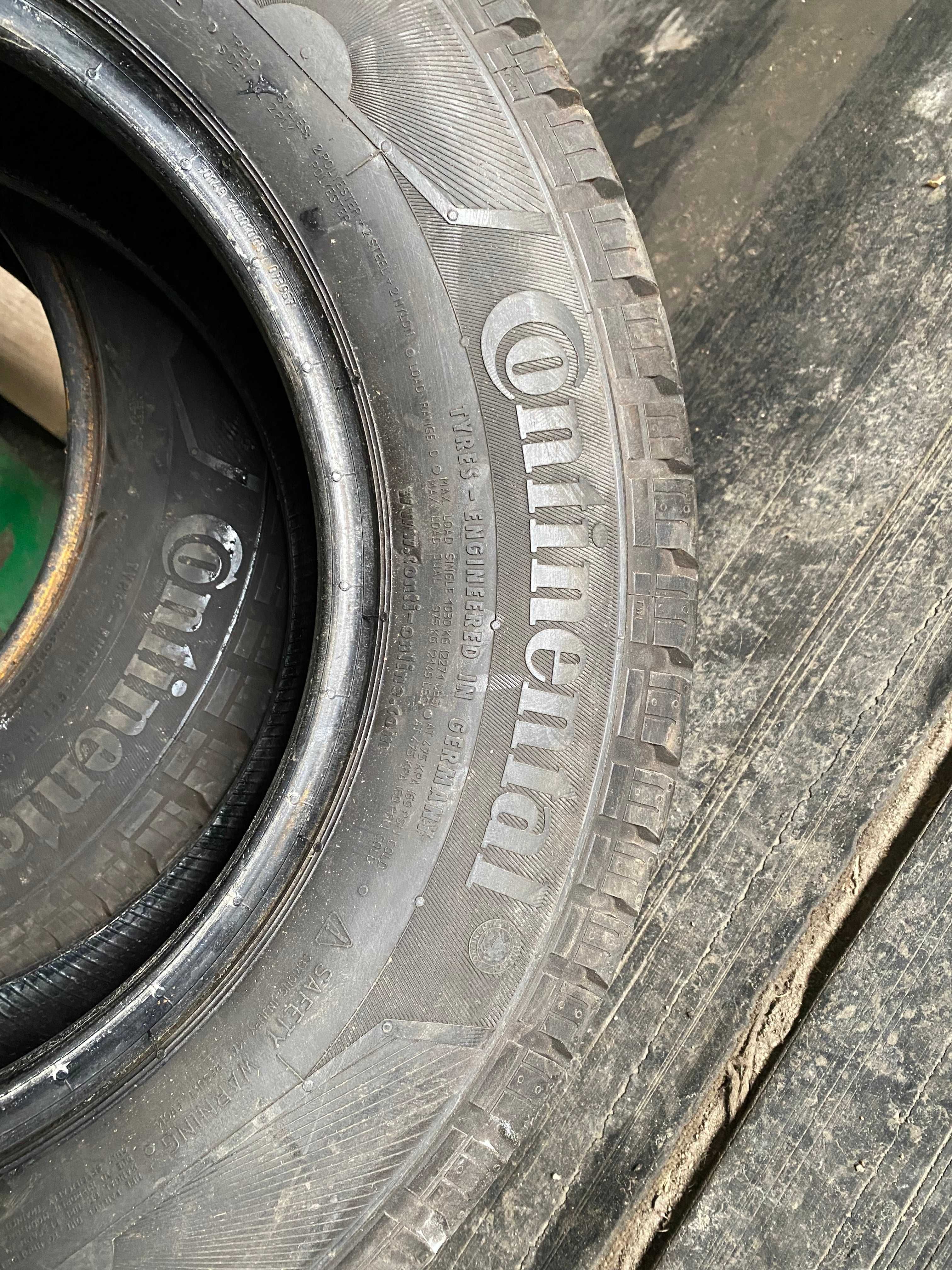 Продам Continental 
  215/70 R15С  Б/У, 2 шт. лето