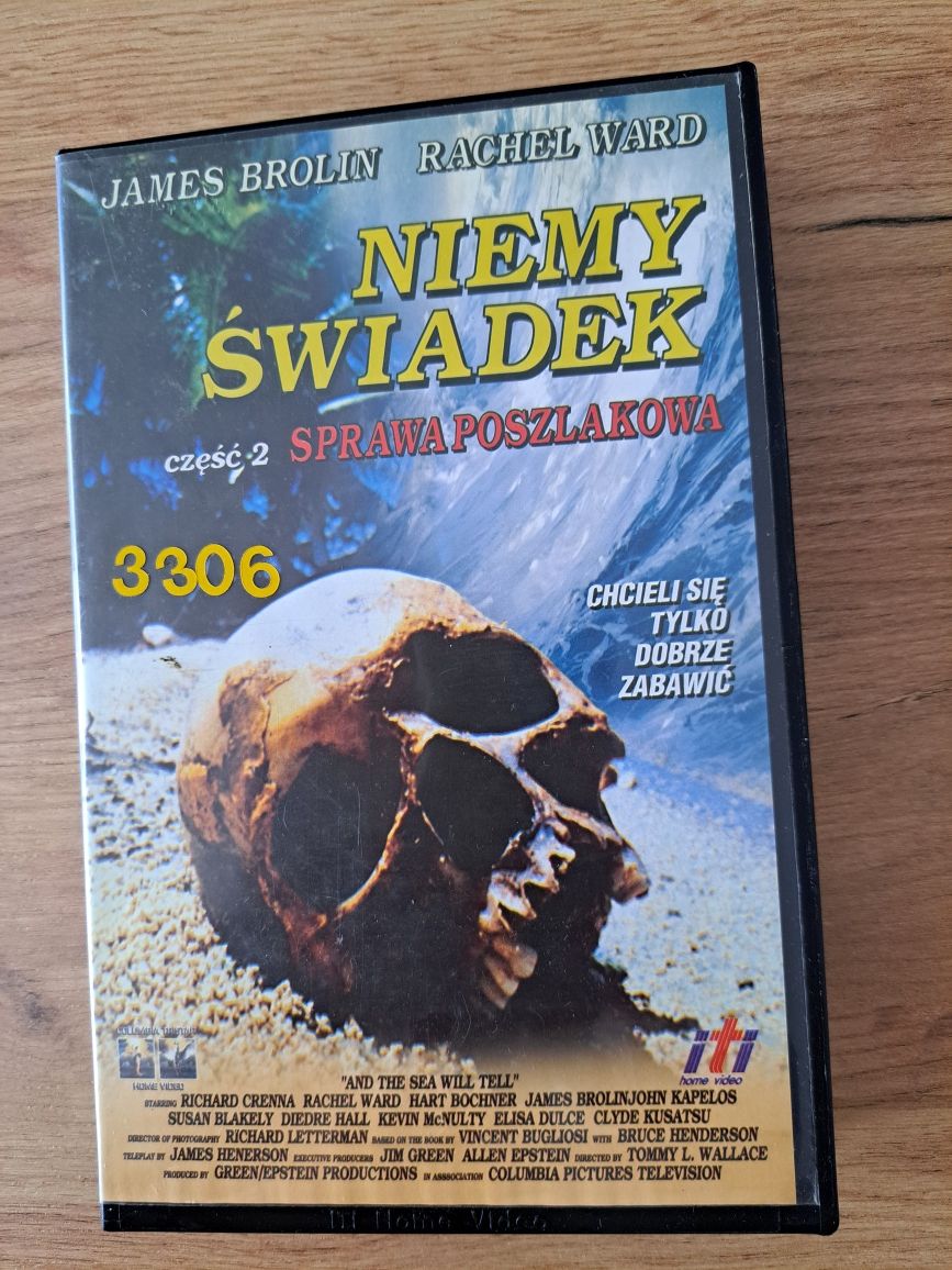 Niemy Świadek Część 1 i 2- Rachel Ward- 2- Vhs Polski Lektor Unikat