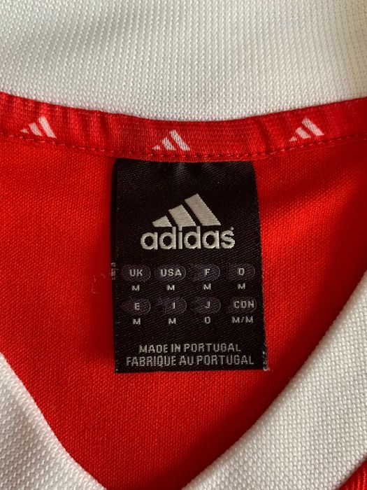 Camisola Oficial Benfica Adidas Vodafone 2002, 2003