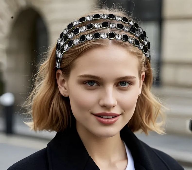 Обруч, повязка, ободок на голову. Украшения на голову.