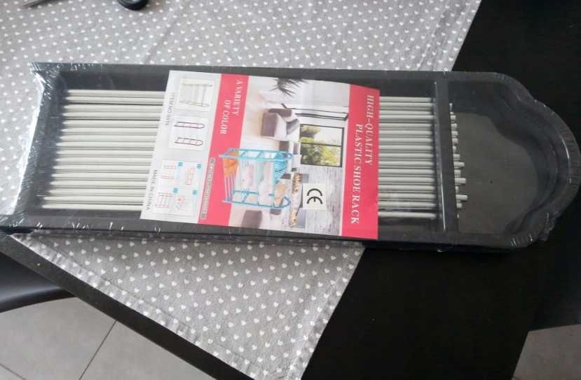 Regał Szafka Półka na Buty 5 Poziomów Stojak Metalowy Organizer 71cm