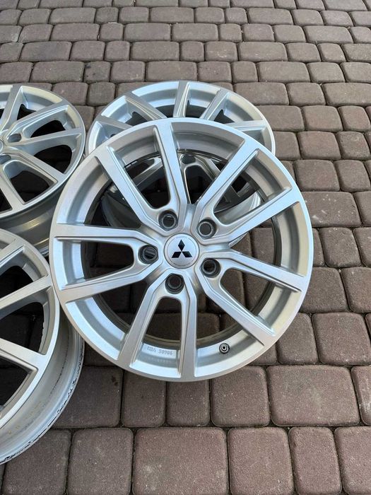 Oryginalne alufelgi Mitsubishi 5x114,3 16 cali CZUJNIKI ASX Outlander