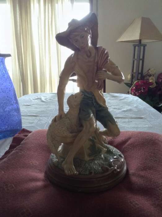 antiga estátua pastor