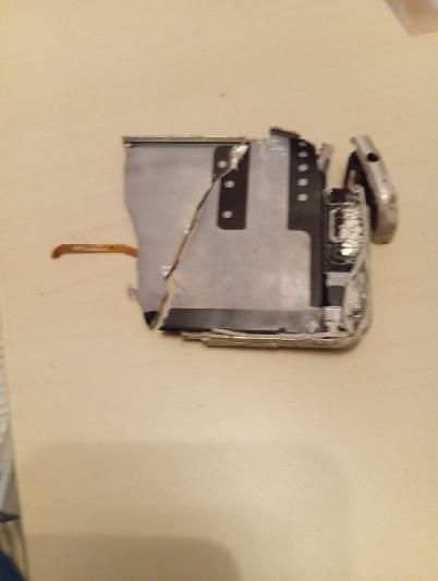 Uszkodzony Huawei P8 Lite na części