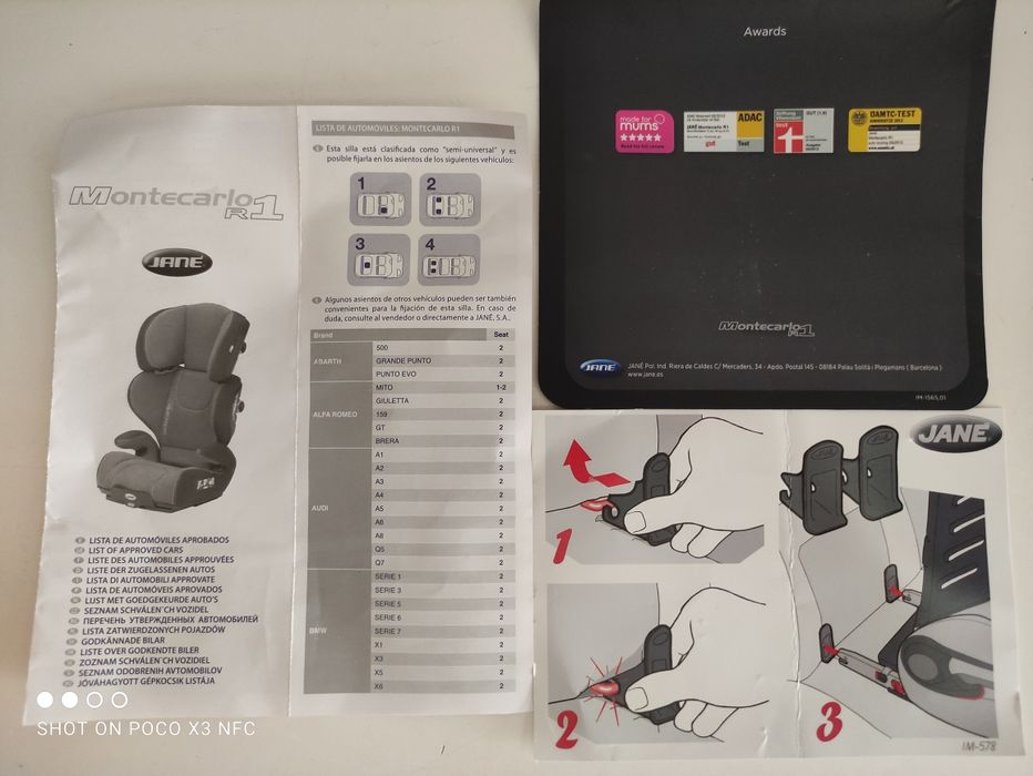 Cadeira criança Automóvel