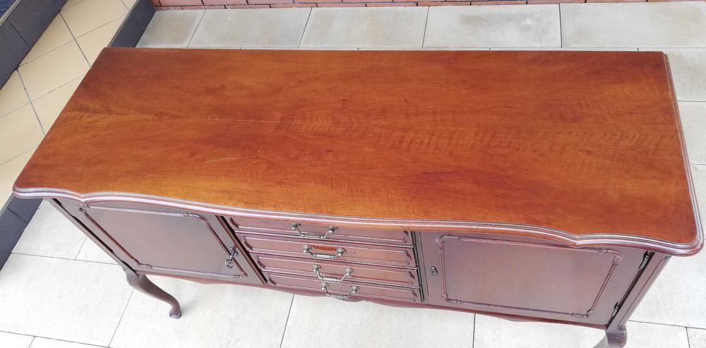 szafka szuflady komoda stylowa drewniana komoda ludwikowska duża szafa