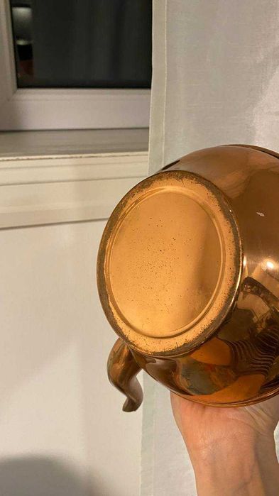 Чайник медный с деревянной ручкой Portugal , 1,2 литра