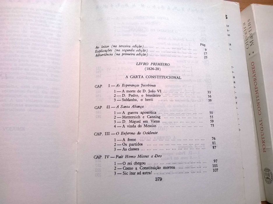 Portugal Contemporâneo (2 vols.) - Oliveira Martins