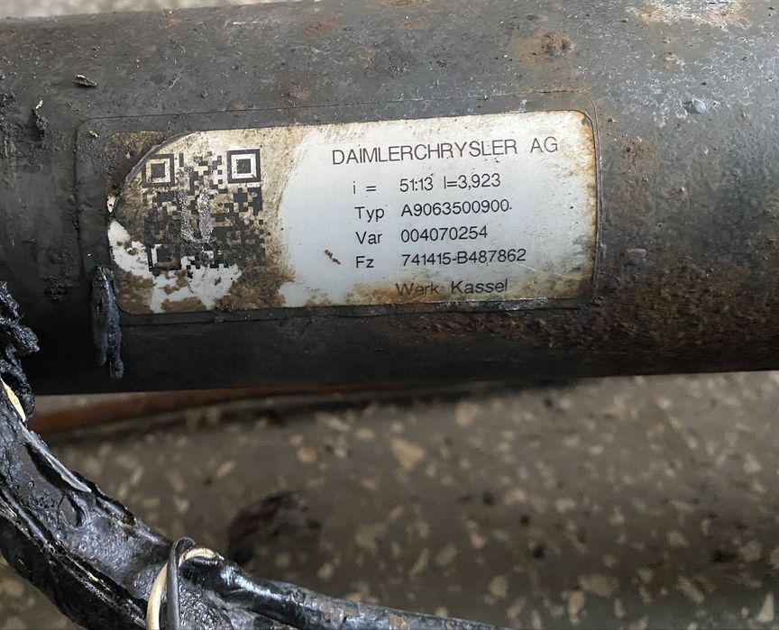 Чулок, редуктор спринтер крафтер 51:13 спринтер міст