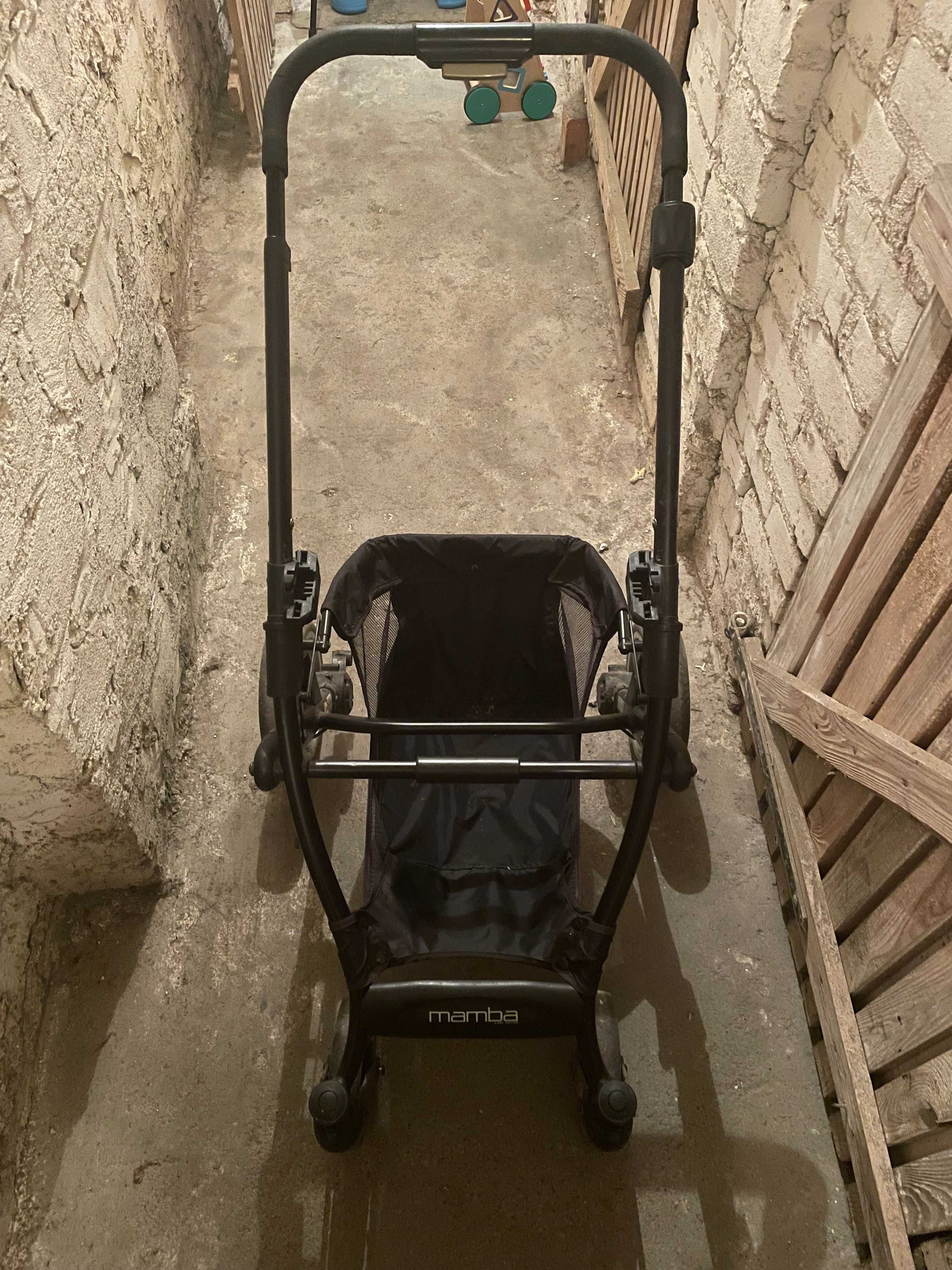 Wózek dziecięcy Mamba fioletowy Gondola