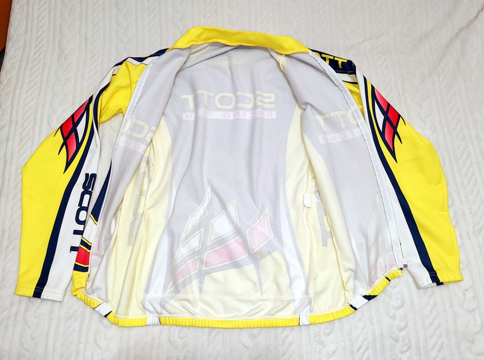 SCOTT Racing Team piękna 100% oryginalna bluza rowerowa XL