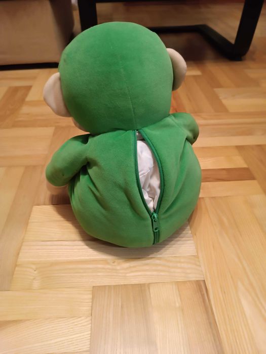 Maskotka pluszak Zielona Małpka poduszka