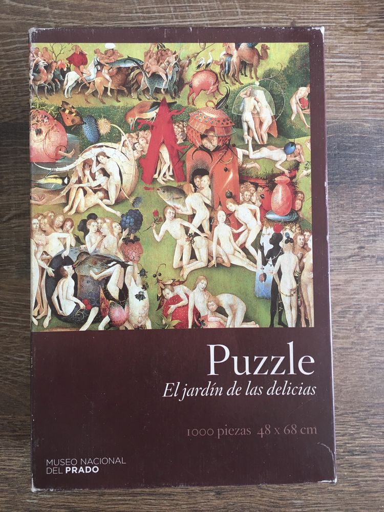 Puzzle 1000 peças / jardim das delicias / hieronymus bosch