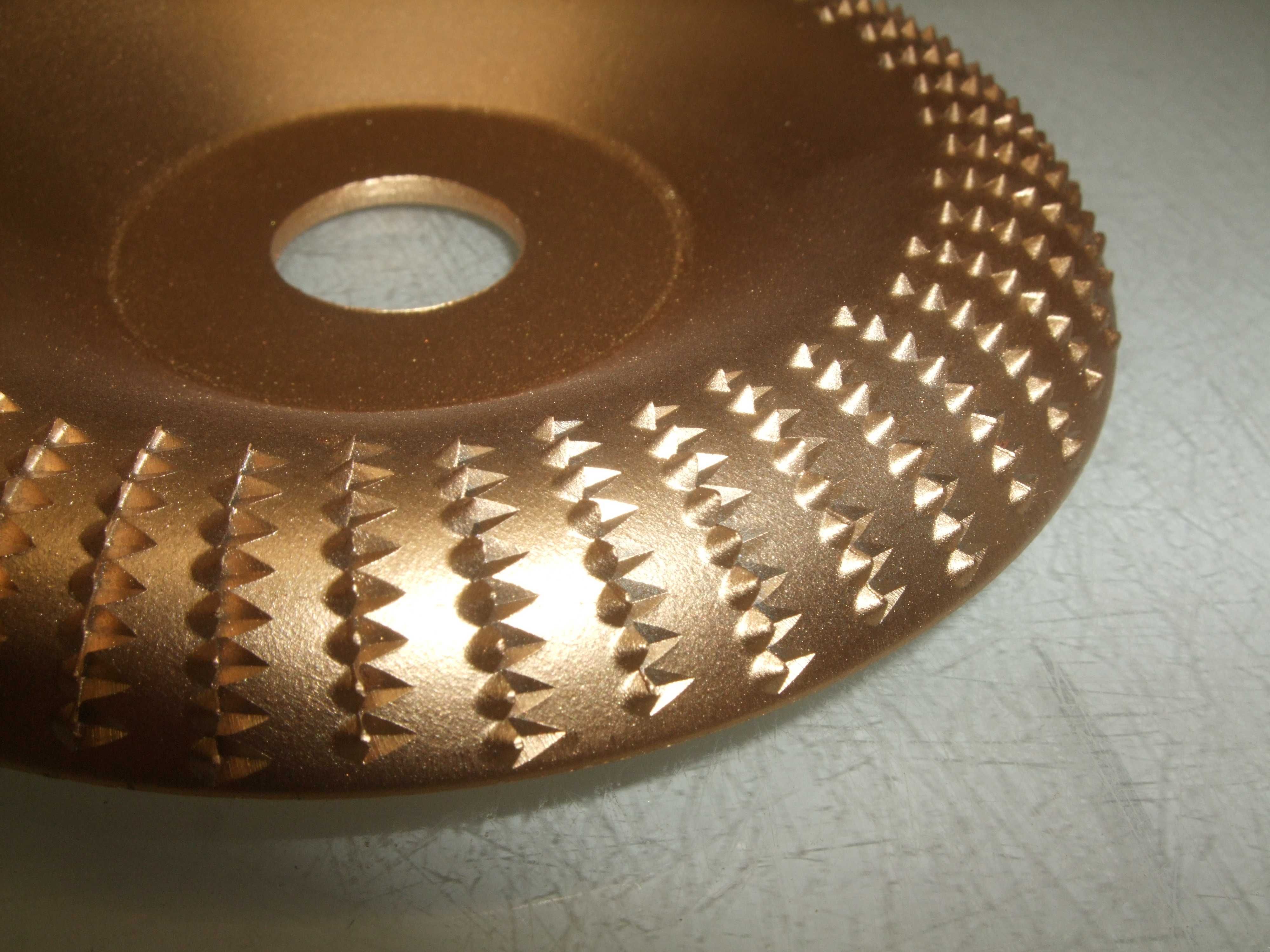 Tarnik TARCZA Do SZLIFOWANIA RZEŹBIENIA Drewna 125 x 22,23 mm. Wypukła