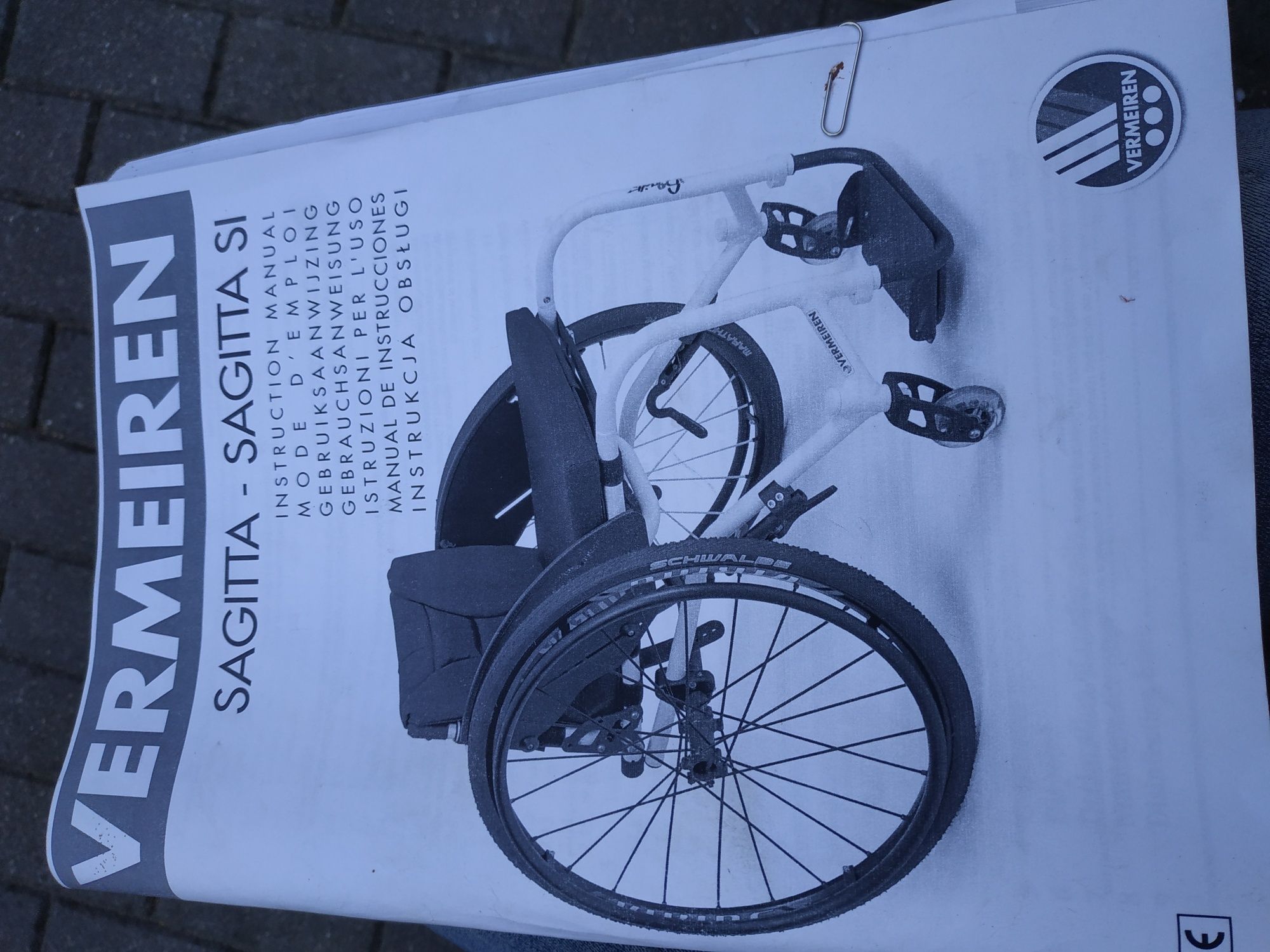 Wózek inwalidzki Vermeiren Sagitta