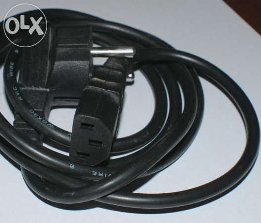 Сетевой 220V кабель, шнур питания ПК(принтера,монитора)