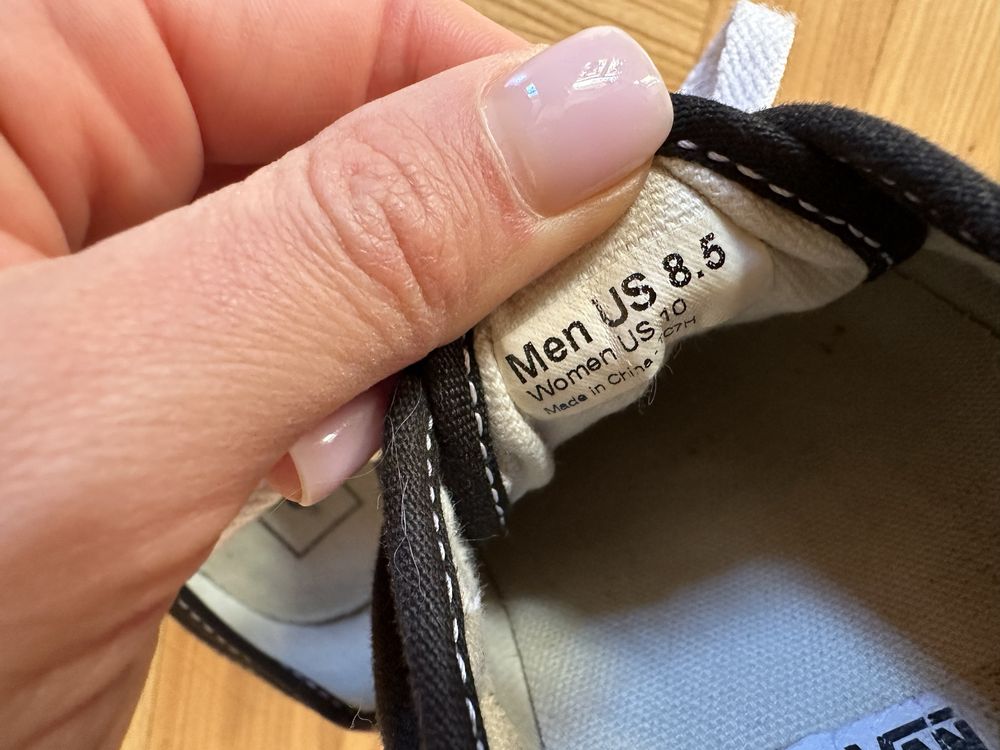Кеди чорні Vans Authentic Black 41 40,5 унісекс