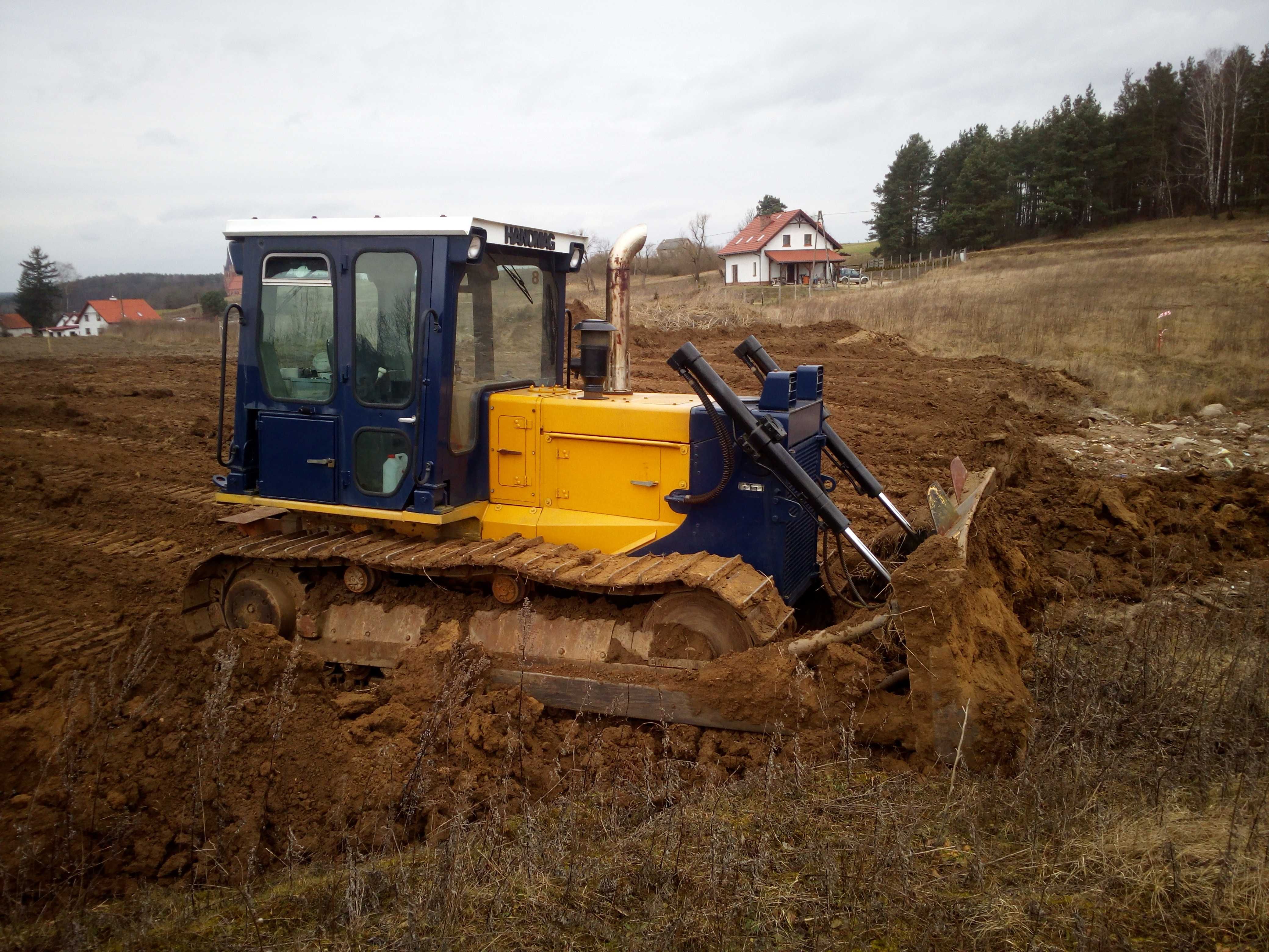 Spych spychacz det hanomag komatsu cat