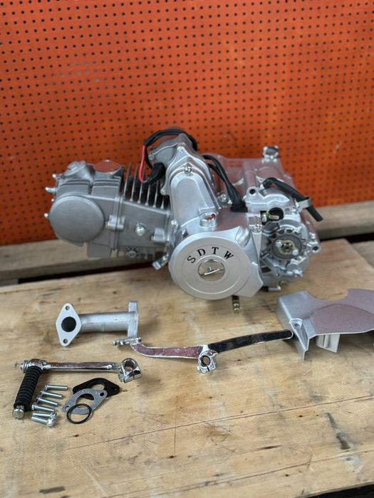 125 куб Двигатель ЗАВОДСКОЙ оригинал на мопеды: Альфа, Дельта, Актив.
