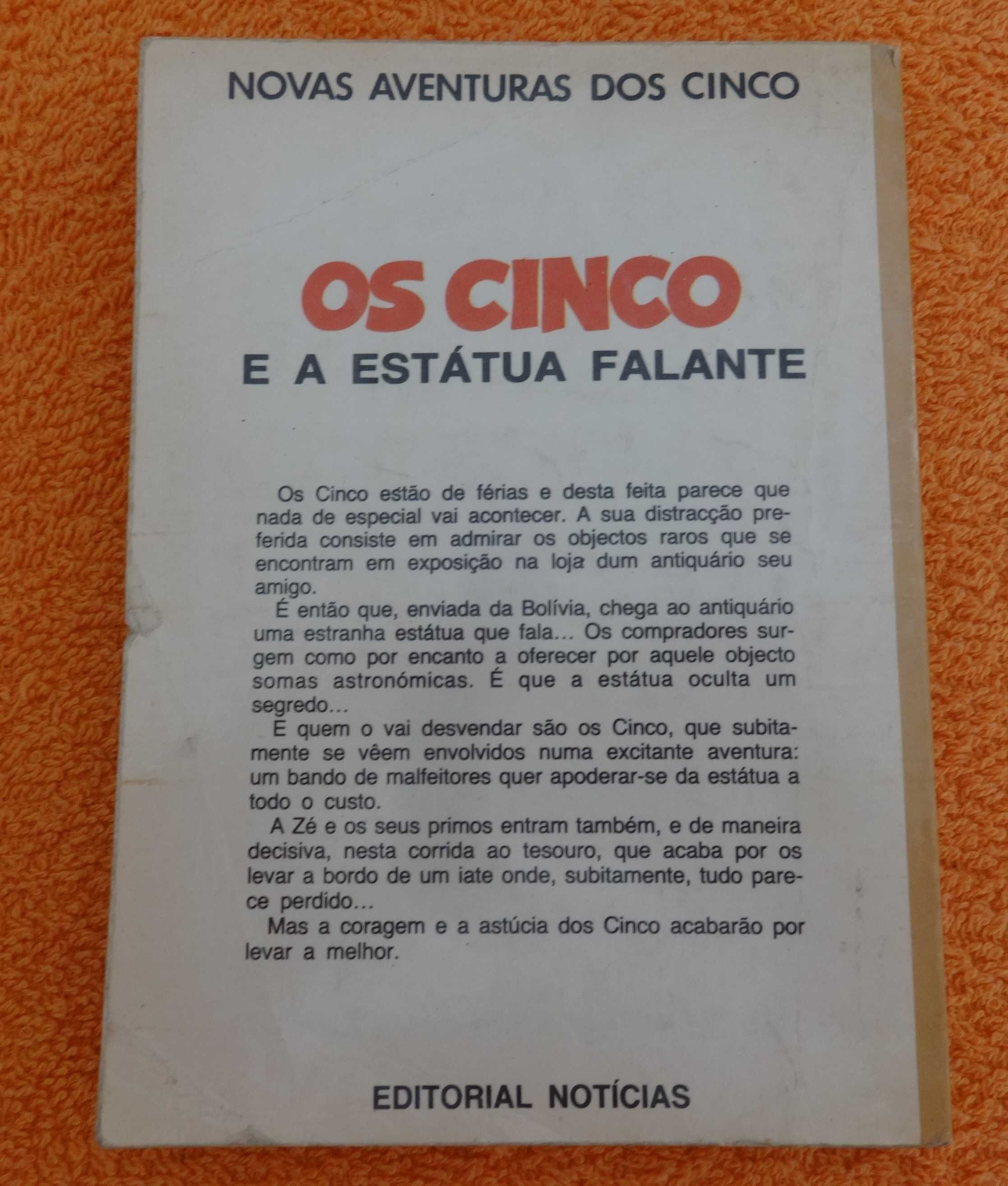 Livros Colecção "Novas Aventuras dos Cinco" de Enid Blyton