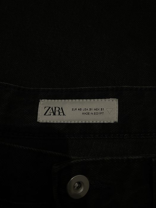 Джинсы ZARA, Flared zip Jeans, Зара Фларед джинсы