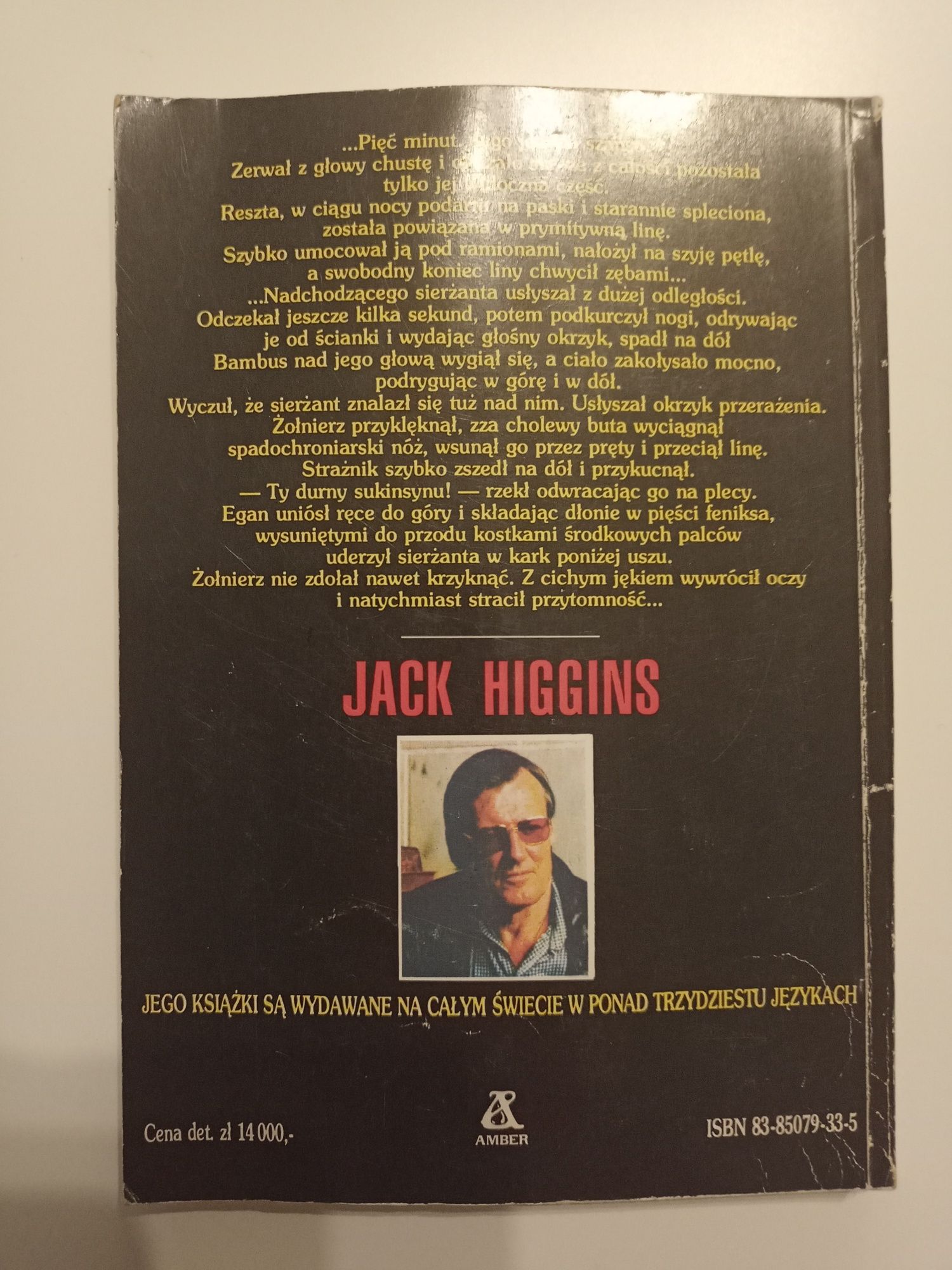 Jack Higgins Czas w piekle. Piekielnie pasjonujący thriller.