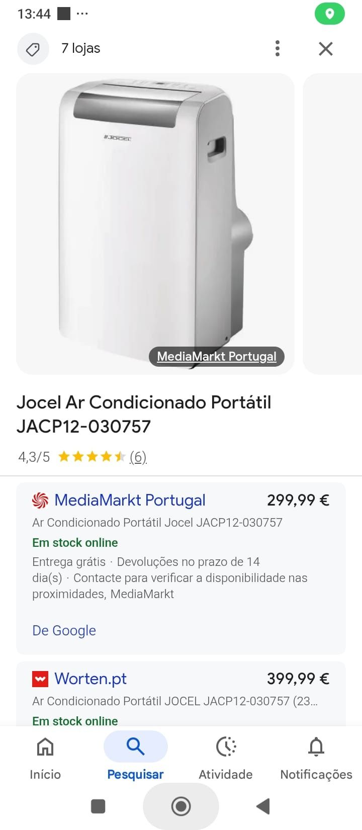 Ar condicionado para casa (estado novo)
