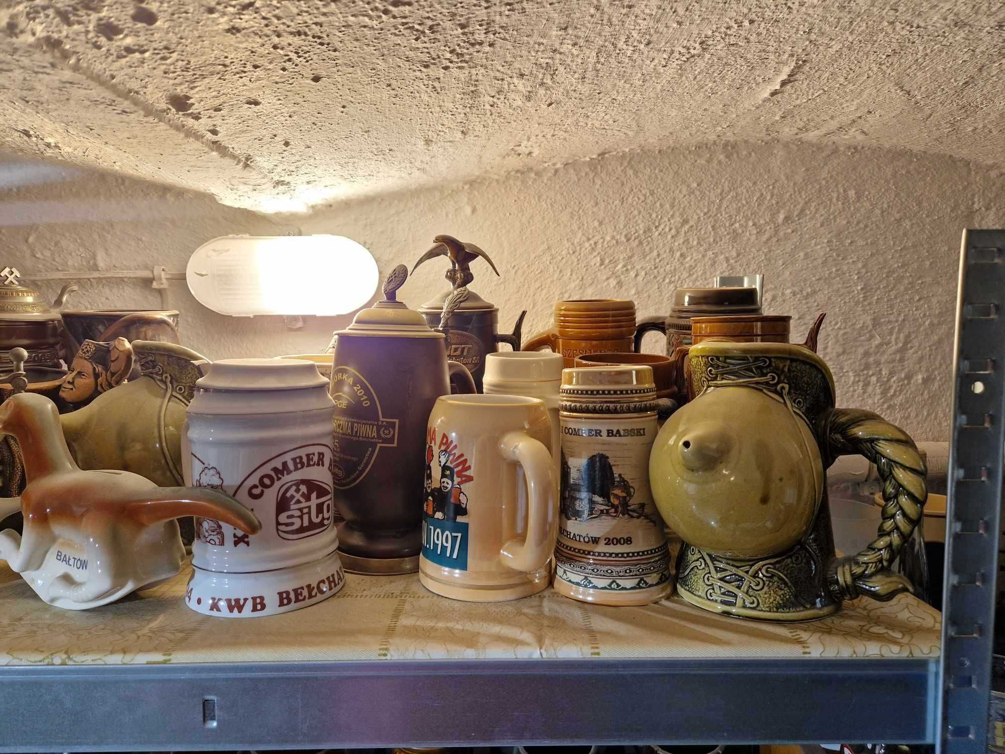 Prywatna kolekcja ok. 250 unikatowych Kufli do piwa