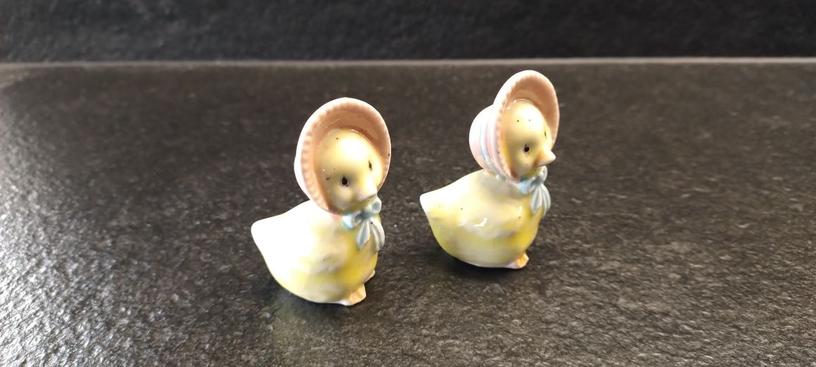 2 x figurka ceramiczna porcelanowa  kaczka