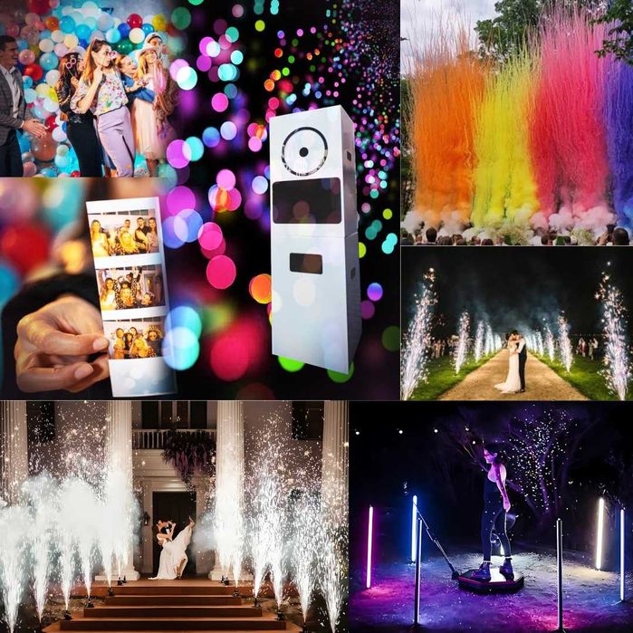 Fotobudka klasyczna i 360 | Fontanny Iskier | Gazeta eventowa