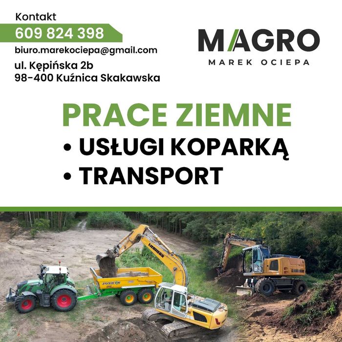 Mulczowanie terenu / czyszczenie działek