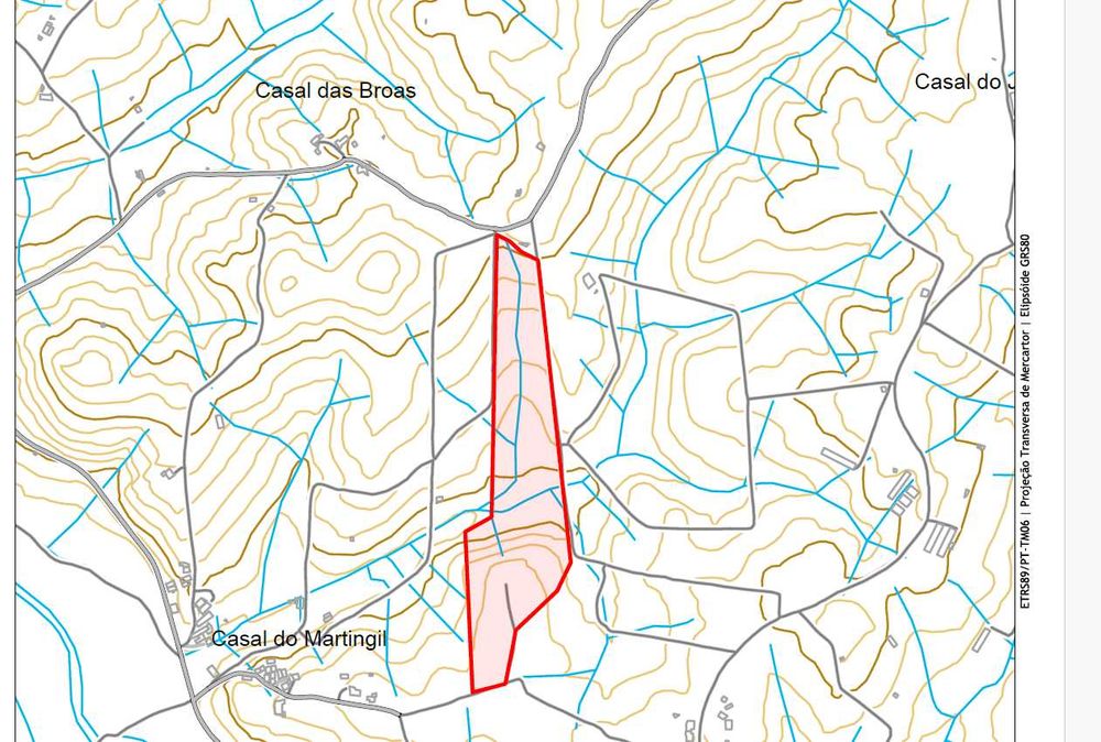 Vende-se Terreno Agrícola em A dos Cunhados com 10 Hectares