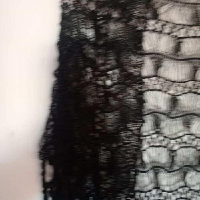 Chaile artesã lindíssimo em preto _-Maravilhoso lindo e sofisticado o