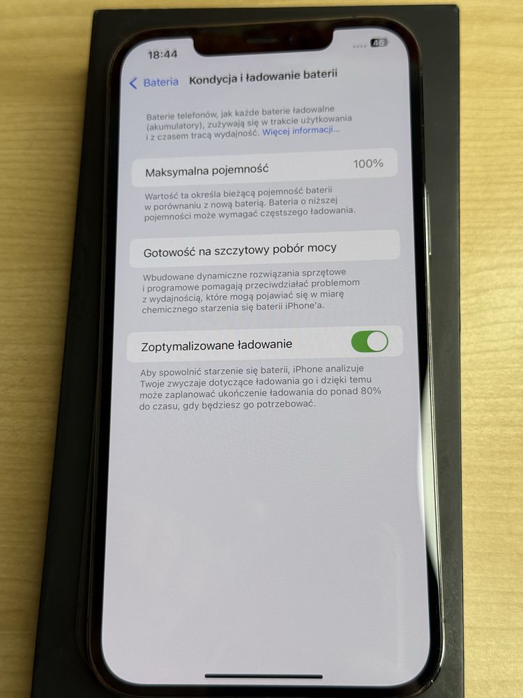 Iphone 12 Pro Max 128Gb Graphite 100% baterii