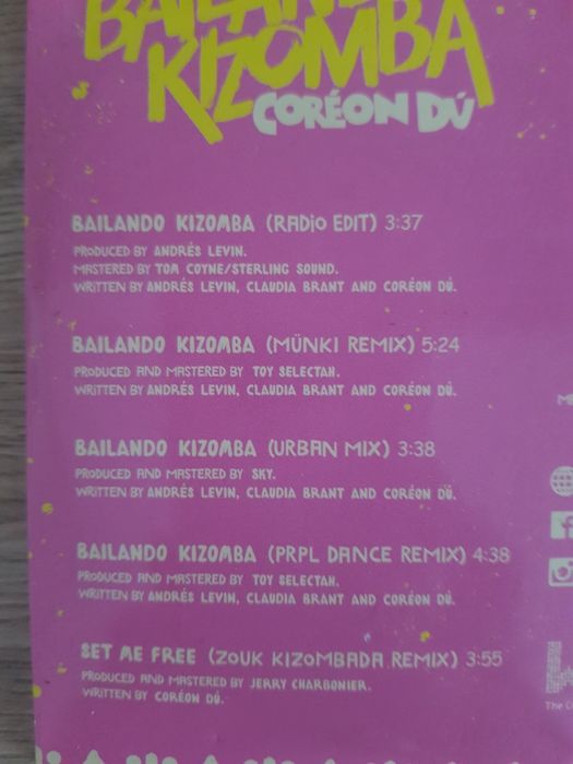 CD Mia Rose e CD Kizomba