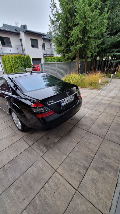 Mercedes w221 klasa S 550 4matic long LPG niezniszczony serwisowany