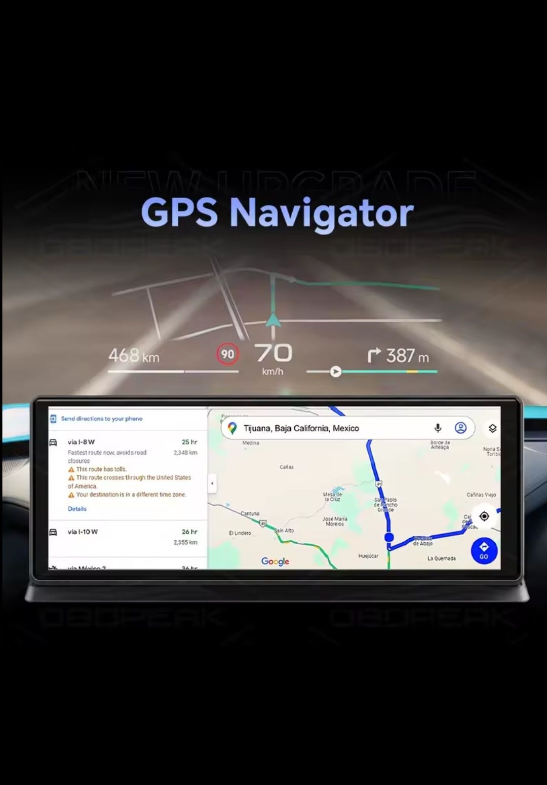 Obdpeek k60 pro Авто экран, Відеорегістратор, Carplay,  android 14