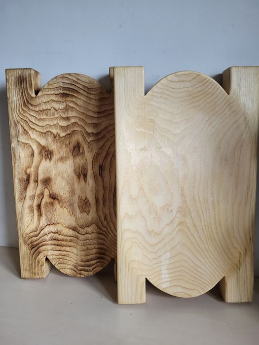 Korytka cateringowe od lokalnego stolarza Taca Koryto biesiadne 50cm