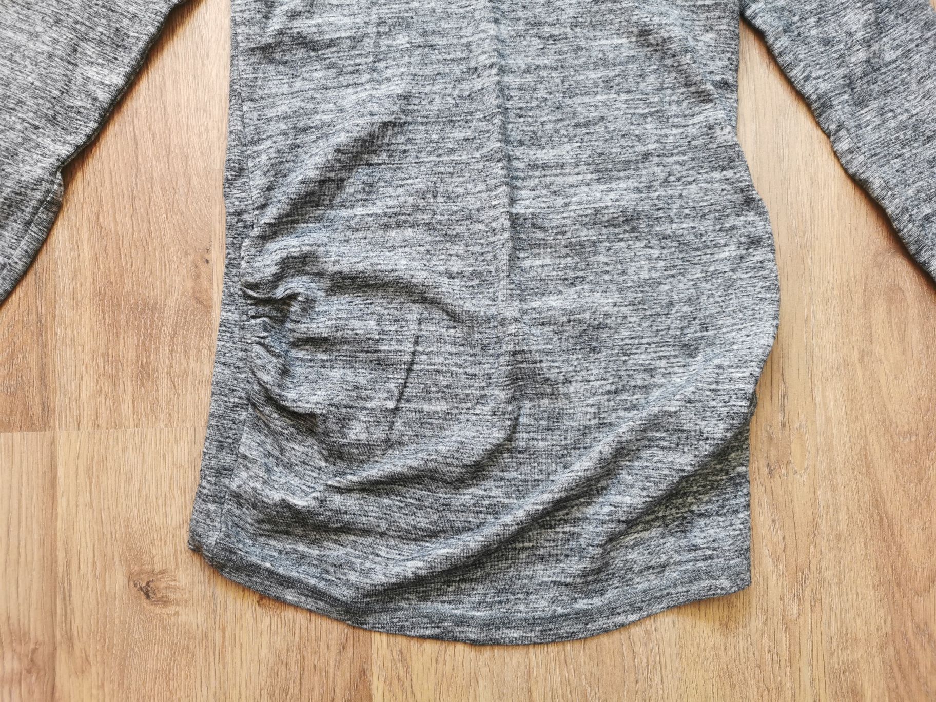 bluzka z długim rękawem ciążowa H&M MAMA M 38  basic sweterek ciążowy