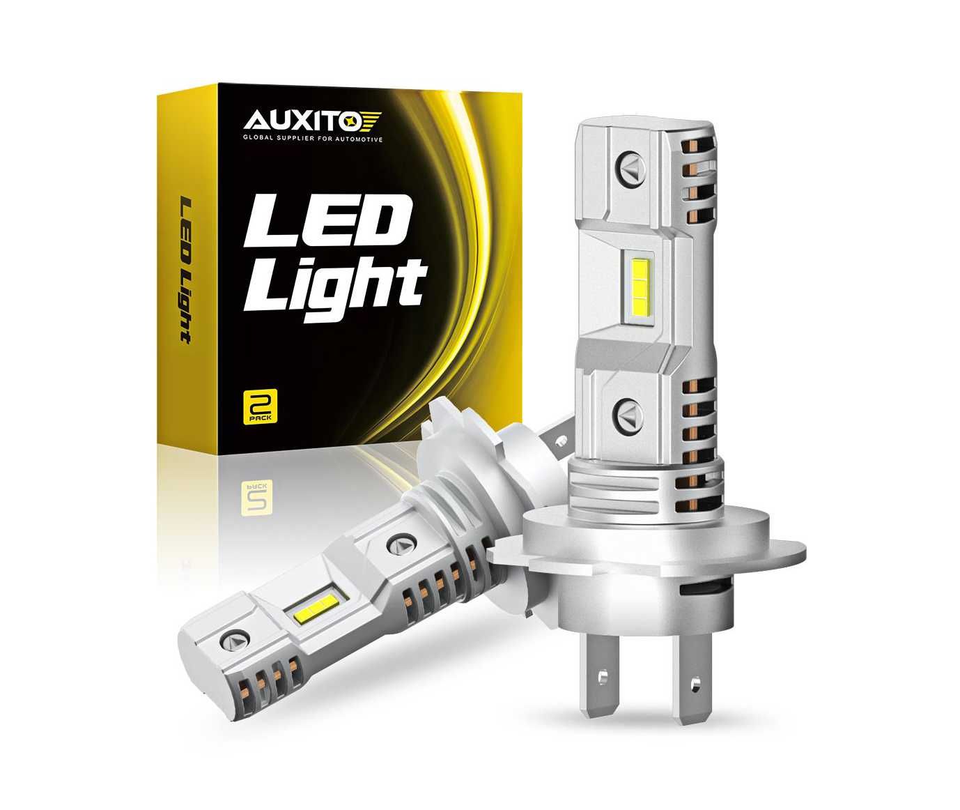 Auxito 16000LM 60W LED лампи цоколь H7, не нужен адаптер