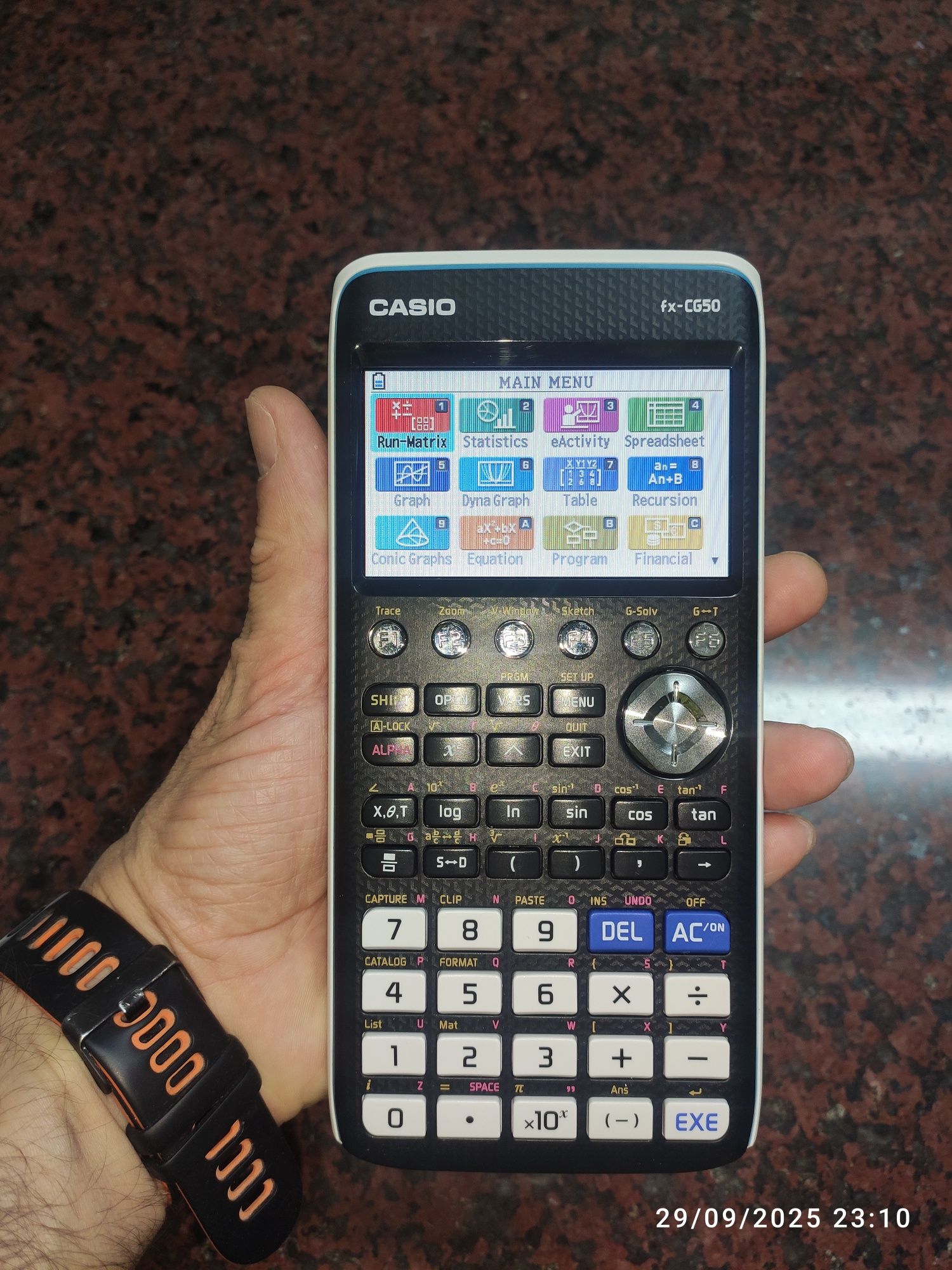 Calculadora Casio FX CG-50