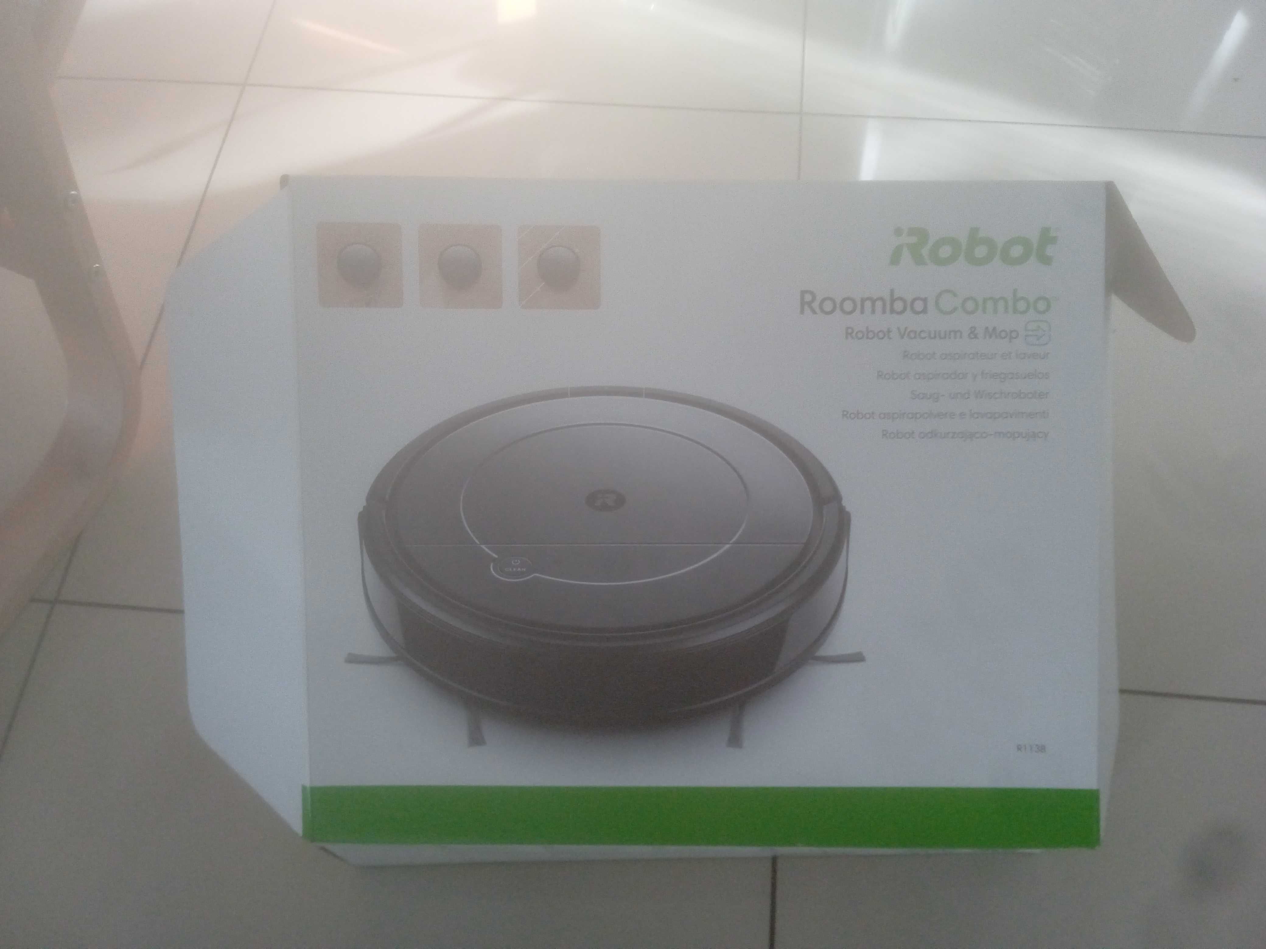 Robot odkurzajaco-mopujacy iRobot Roomba Combo WiFi