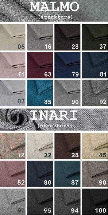 Łóżko tapicerowane LUX 12 180x200 Stelaż + duży pojemnik na pościel