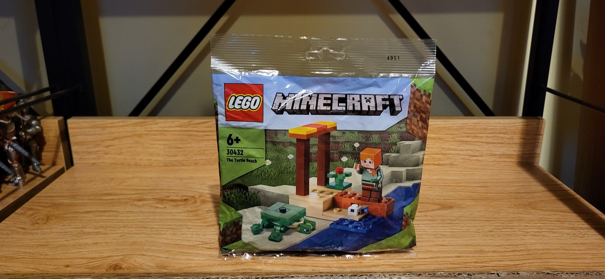 Lego Minecraft 30432 Plaża Żółwi saszetka klocki