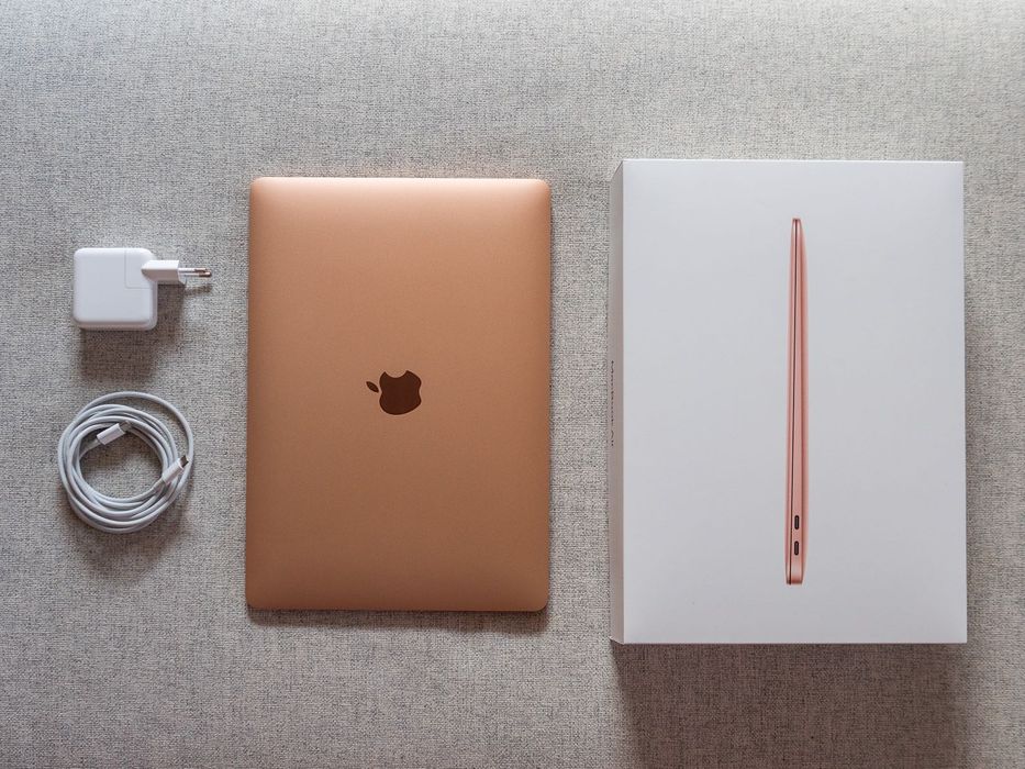 MacBook Air M1 13" Rose Gold | różowy | stan idealny